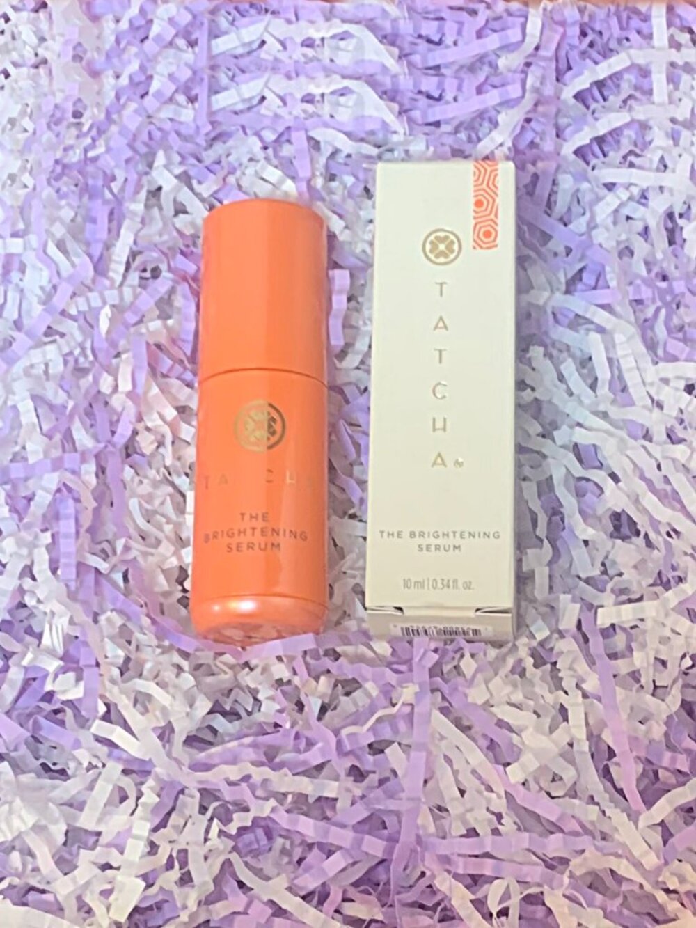 Tatcha The Brightening Serum Firming BIG Travel Size .34 oz NIB Sealed